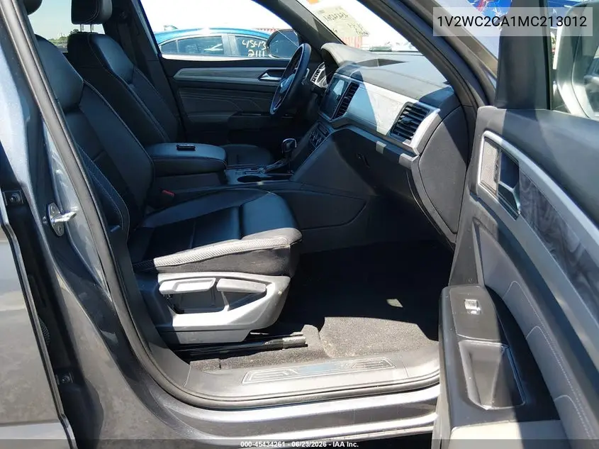 2021 Volkswagen Atlas Cross Sport 2.0T Se W/Technology VIN: 1V2WC2CA1MC213012 Lot: 45434261