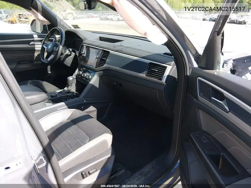 2021 Volkswagen Atlas Cross Sport 2.0T Sel Premium VIN: 1V2TC2CA4MC215517 Lot: 45441567