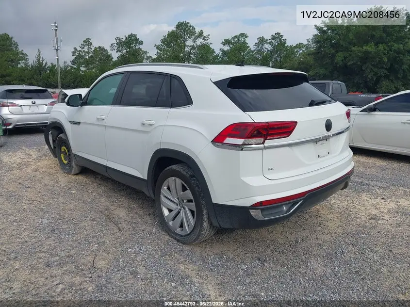 2021 Volkswagen Atlas Cross Sport 2.0T Se W/Technology VIN: 1V2JC2CA9MC208456 Lot: 45442793