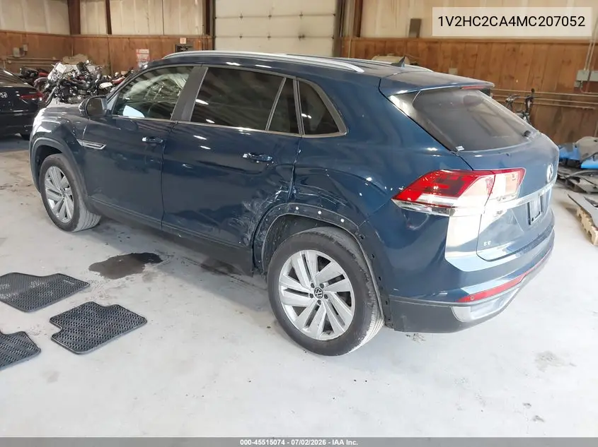 2021 Volkswagen Atlas Cross Sport 2.0T Se W/Technology VIN: 1V2HC2CA4MC207052 Lot: 45515074