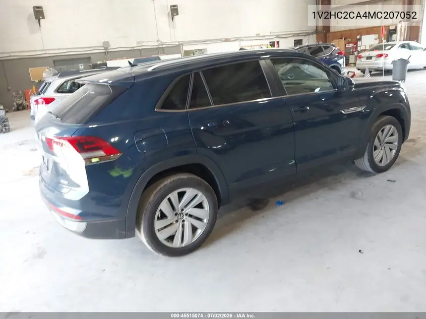 2021 Volkswagen Atlas Cross Sport 2.0T Se W/Technology VIN: 1V2HC2CA4MC207052 Lot: 45515074