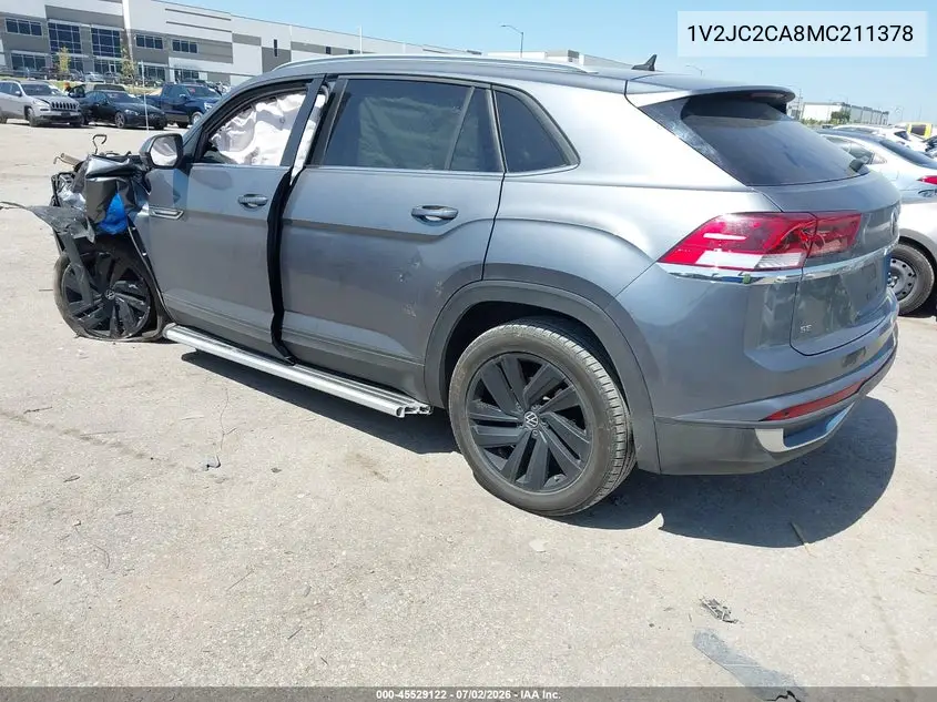 2021 Volkswagen Atlas Cross Sport 2.0T Se W/Technology VIN: 1V2JC2CA8MC211378 Lot: 45529122