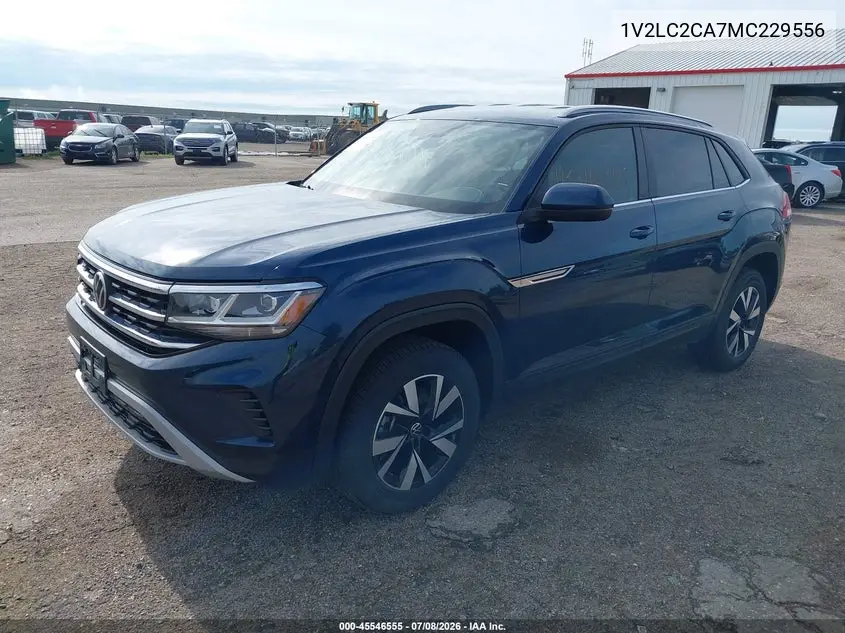 2021 Volkswagen Atlas Cross Sport 2.0T Se VIN: 1V2LC2CA7MC229556 Lot: 45546555