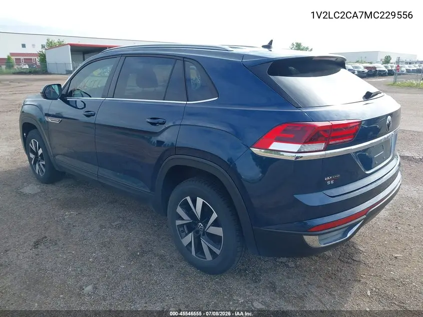 2021 Volkswagen Atlas Cross Sport 2.0T Se VIN: 1V2LC2CA7MC229556 Lot: 45546555