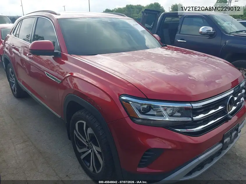 2021 Volkswagen Atlas Cross Sport 3.6L V6 Sel Premium VIN: 1V2TE2CA8MC229012 Lot: 45548042