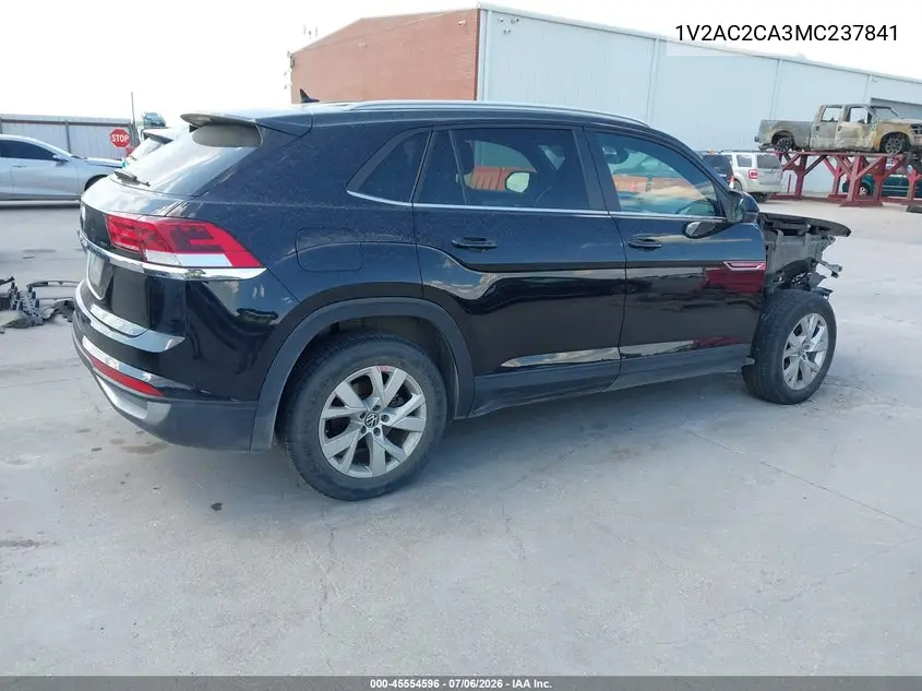 2021 Volkswagen Atlas Cross Sport 2.0T S VIN: 1V2AC2CA3MC237841 Lot: 45554596
