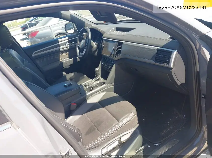 2021 Volkswagen Atlas Cross Sport 3.6L V6 Se W/Technology R-Line VIN: 1V2RE2CA5MC223131 Lot: 45580116