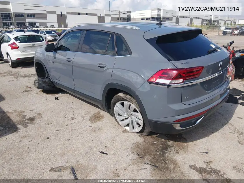 2021 Volkswagen Atlas Cross Sport 2.0T Se W/Technology VIN: 1V2WC2CA9MC211914 Lot: 45582255