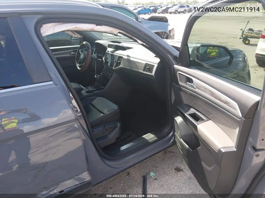 2021 Volkswagen Atlas Cross Sport 2.0T Se W/Technology VIN: 1V2WC2CA9MC211914 Lot: 45582255