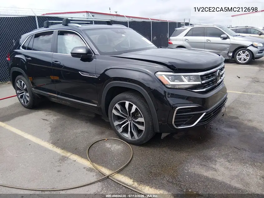 2021 Volkswagen Atlas Cross Sport 3.6L V6 Sel R-Line VIN: 1V2CE2CA5MC212698 Lot: 45604220