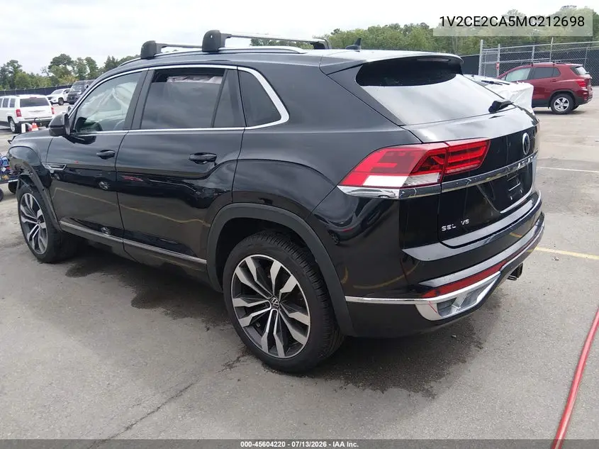 2021 Volkswagen Atlas Cross Sport 3.6L V6 Sel R-Line VIN: 1V2CE2CA5MC212698 Lot: 45604220