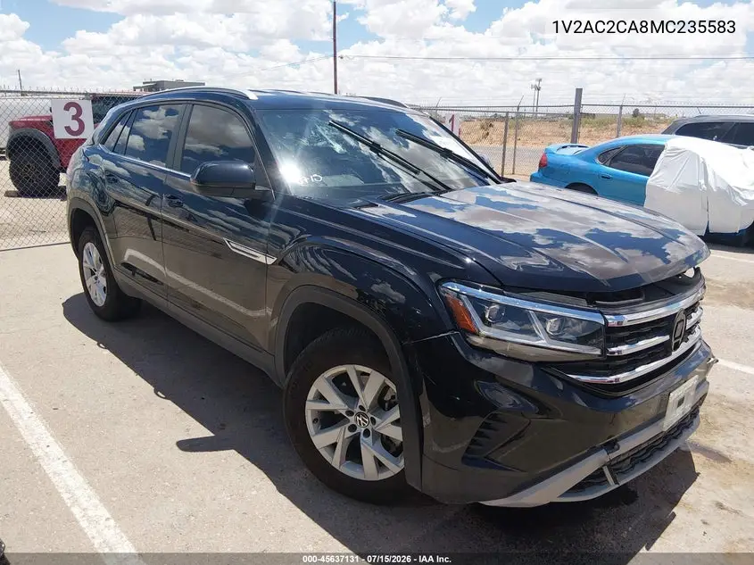 2021 Volkswagen Atlas Cross Sport 2.0T S VIN: 1V2AC2CA8MC235583 Lot: 45637131
