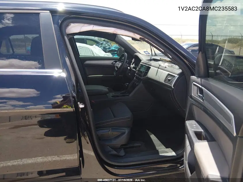 2021 Volkswagen Atlas Cross Sport 2.0T S VIN: 1V2AC2CA8MC235583 Lot: 45637131
