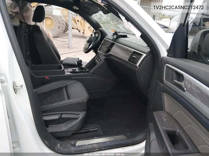 2022 Volkswagen Atlas Cross Sport 2.0T Se W/Technology VIN: 1V2HC2CA5NC212472 Lot: 45118544