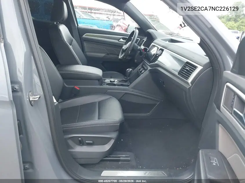 2022 Volkswagen Atlas Cross Sport 3.6L V6 Sel R-Line VIN: 1V2SE2CA7NC226129 Lot: 45207709