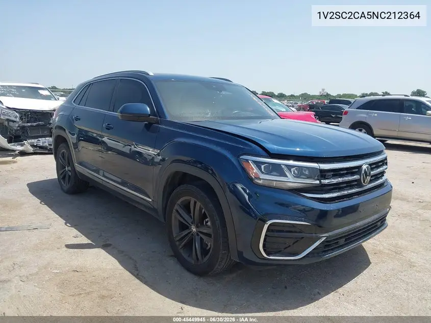 2022 Volkswagen Atlas Cross Sport 2.0T Sel R-Line VIN: 1V2SC2CA5NC212364 Lot: 45449945