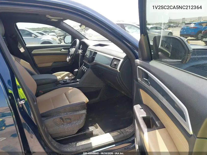 2022 Volkswagen Atlas Cross Sport 2.0T Sel R-Line VIN: 1V2SC2CA5NC212364 Lot: 45449945