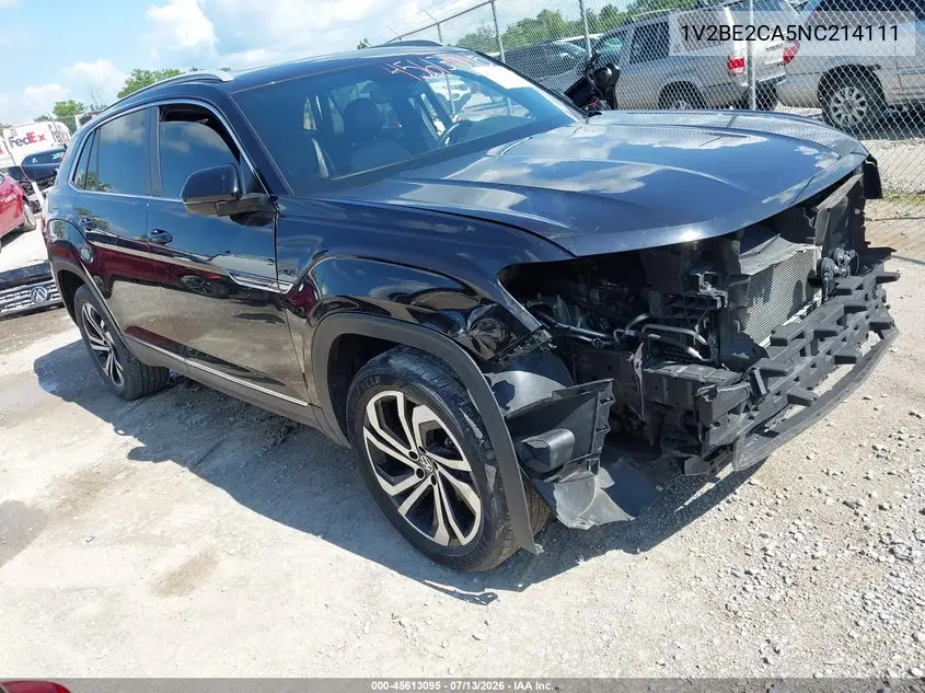 2022 Volkswagen Atlas Cross Sport 3.6L V6 Sel VIN: 1V2BE2CA5NC214111 Lot: 45613095