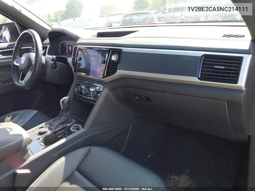 2022 Volkswagen Atlas Cross Sport 3.6L V6 Sel VIN: 1V2BE2CA5NC214111 Lot: 45613095