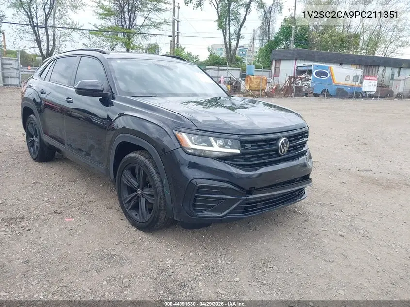 2023 Volkswagen Atlas Cross Sport 2.0T Sel R-Line Black VIN: 1V2SC2CA9PC211351 Lot: 44991630