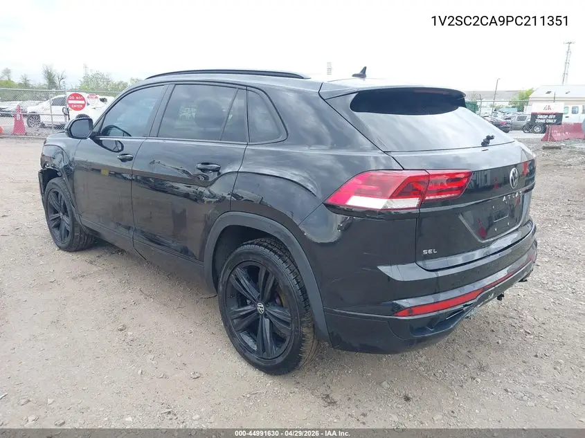 2023 Volkswagen Atlas Cross Sport 2.0T Sel R-Line Black VIN: 1V2SC2CA9PC211351 Lot: 44991630