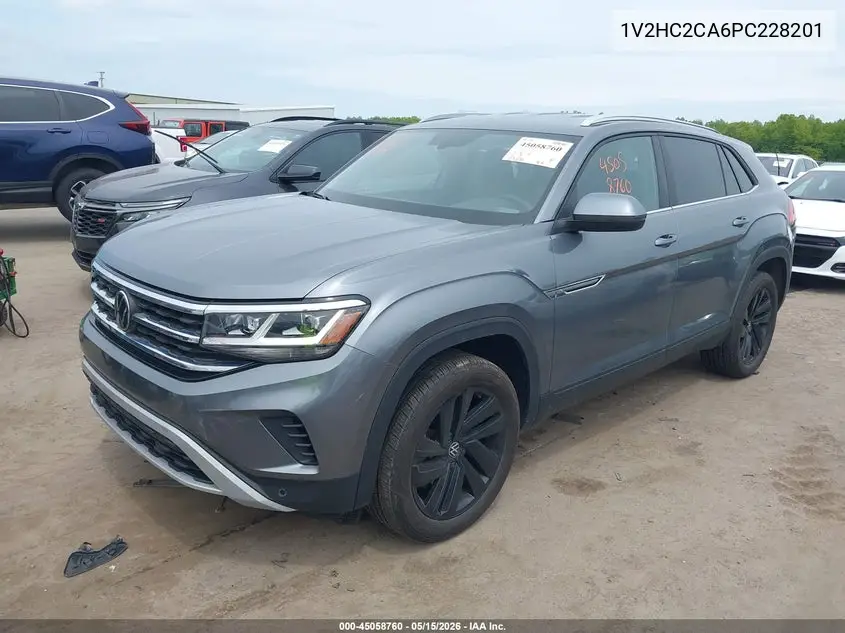 2023 Volkswagen Atlas Cross Sport 2.0T Se W/Technology VIN: 1V2HC2CA6PC228201 Lot: 45058760