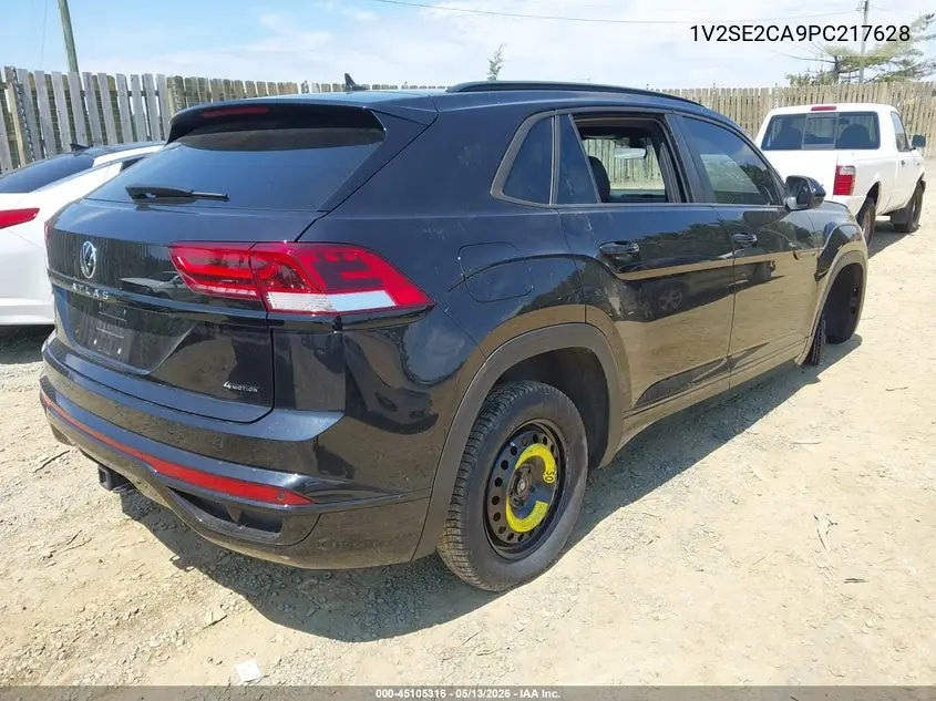 2023 Volkswagen Atlas Cross Sport 3.6L V6 Sel/3.6L V6 Sel R-Line Black VIN: 1V2SE2CA9PC217628 Lot: 45105316