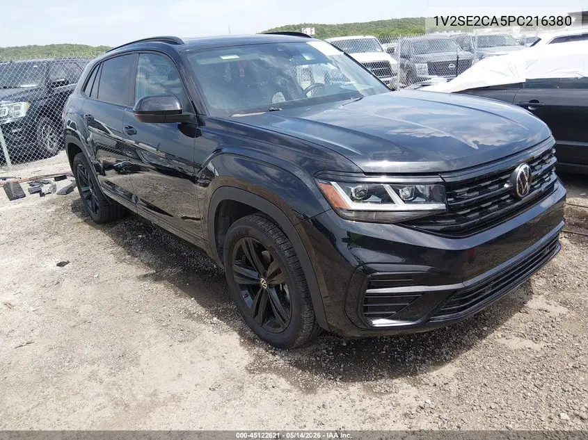 2023 Volkswagen Atlas Cross Sport 3.6L V6 Sel/3.6L V6 Sel R-Line Black VIN: 1V2SE2CA5PC216380 Lot: 45122621