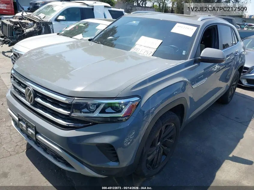2023 Volkswagen Atlas Cross Sport 3.6L V6 Se W/Technology VIN: 1V2JE2CA7PC217509 Lot: 45122873