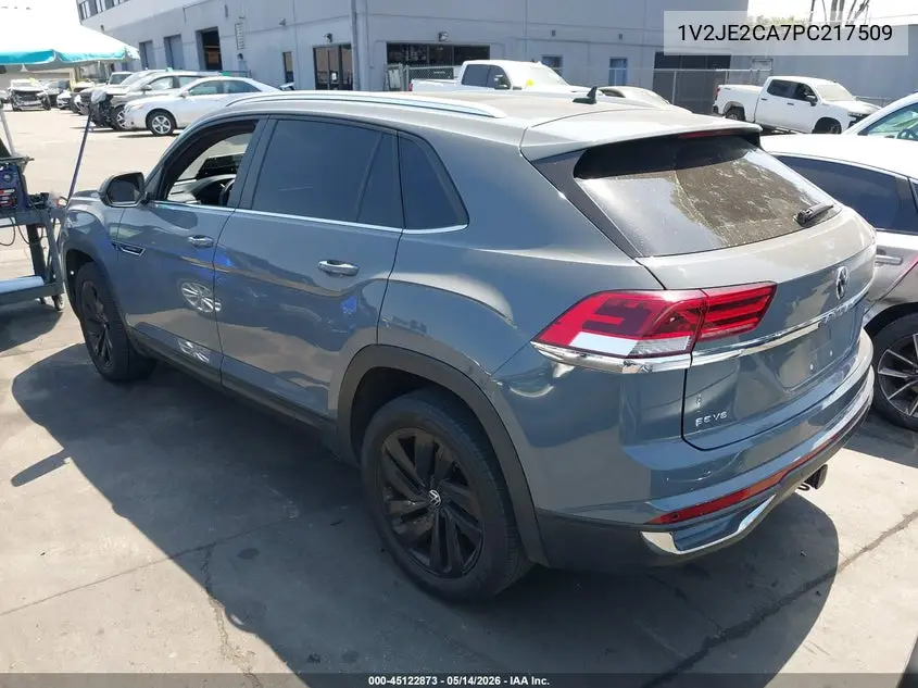 2023 Volkswagen Atlas Cross Sport 3.6L V6 Se W/Technology VIN: 1V2JE2CA7PC217509 Lot: 45122873