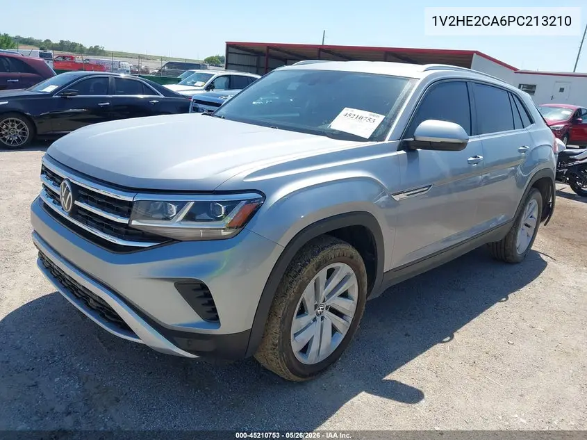 2023 Volkswagen Atlas Cross Sport 3.6L V6 Se W/Technology VIN: 1V2HE2CA6PC213210 Lot: 45210753