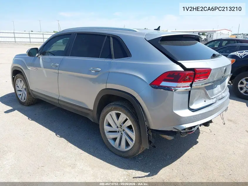 2023 Volkswagen Atlas Cross Sport 3.6L V6 Se W/Technology VIN: 1V2HE2CA6PC213210 Lot: 45210753