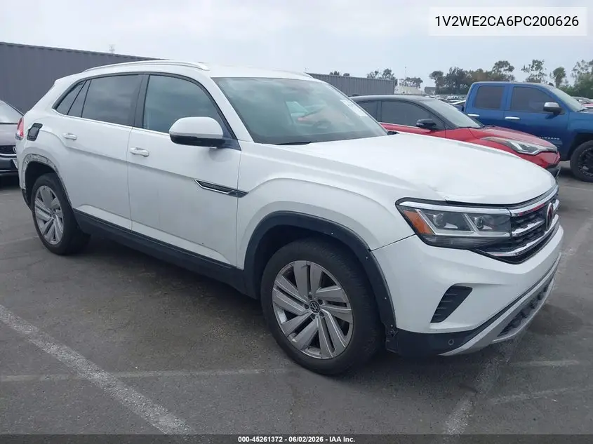 2023 Volkswagen Atlas Cross Sport 3.6L V6 Se W/Technology VIN: 1V2WE2CA6PC200626 Lot: 45261372