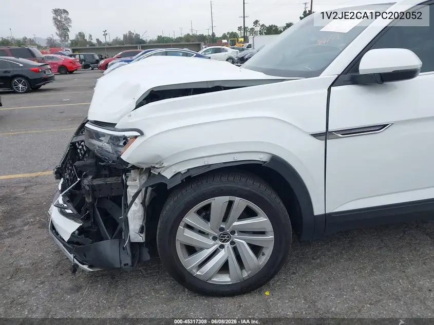 2023 Volkswagen Atlas Cross Sport 3.6L V6 Se W/Technology VIN: 1V2JE2CA1PC202052 Lot: 45317308
