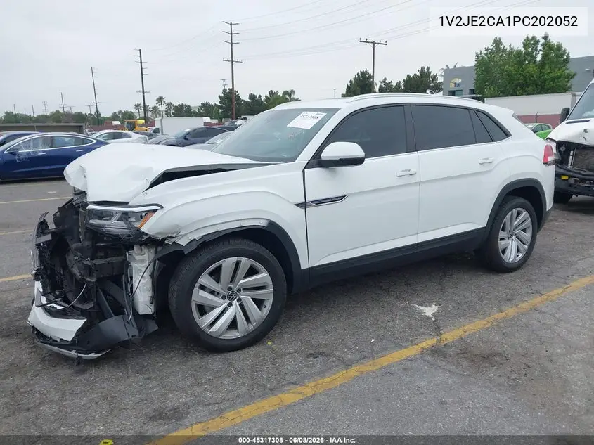 2023 Volkswagen Atlas Cross Sport 3.6L V6 Se W/Technology VIN: 1V2JE2CA1PC202052 Lot: 45317308
