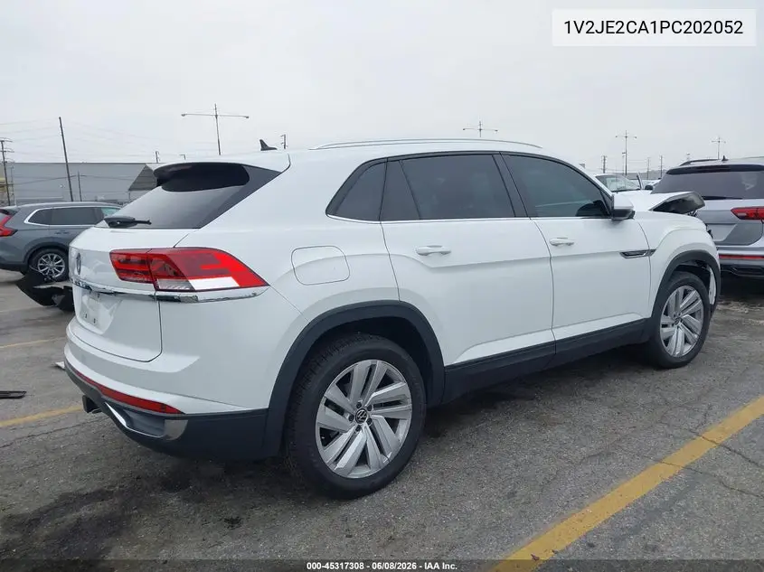 2023 Volkswagen Atlas Cross Sport 3.6L V6 Se W/Technology VIN: 1V2JE2CA1PC202052 Lot: 45317308