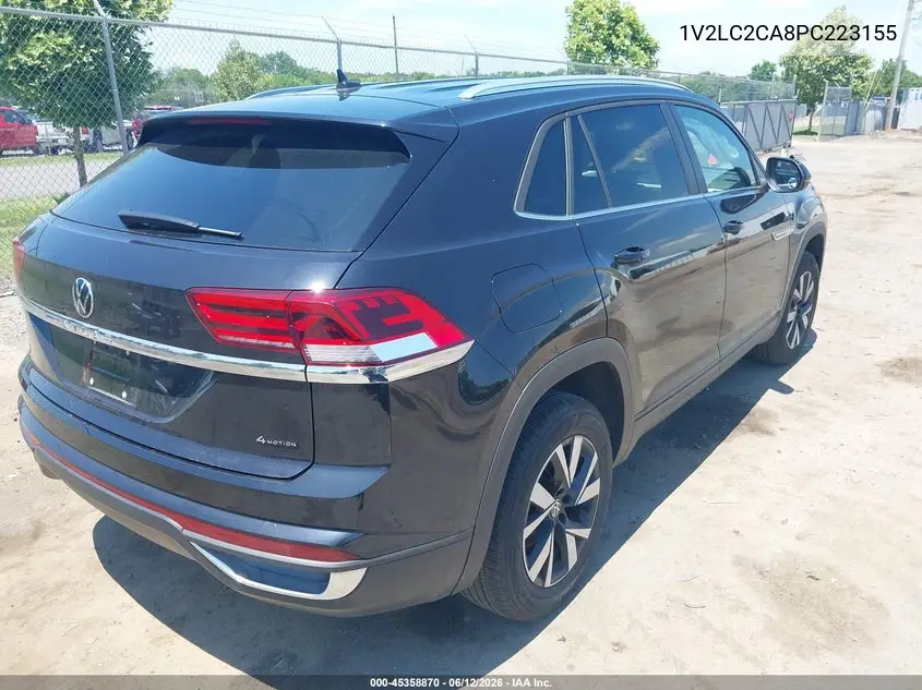 2023 Volkswagen Atlas Cross Sport 2.0T Se VIN: 1V2LC2CA8PC223155 Lot: 45358870