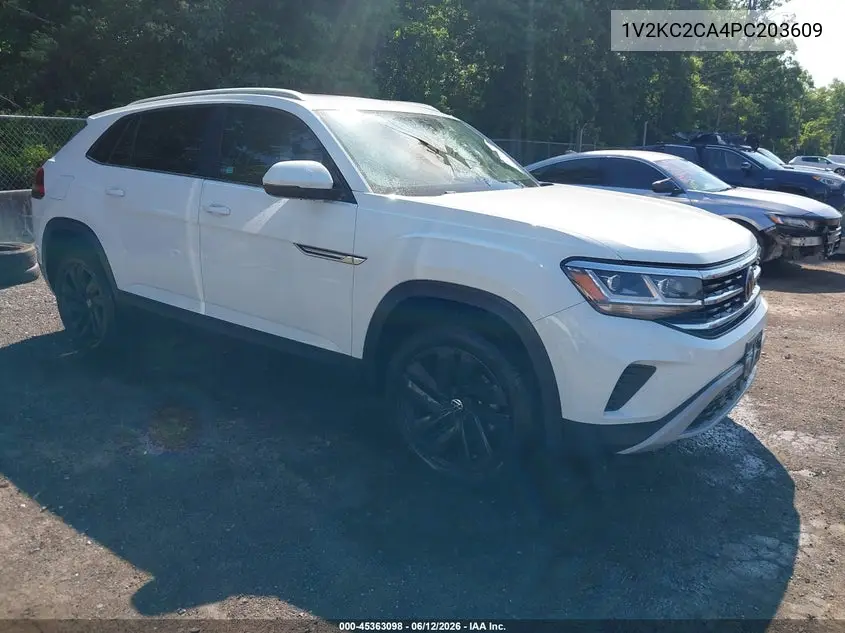 2023 Volkswagen Atlas Cross Sport 2.0T Se W/Technology VIN: 1V2KC2CA4PC203609 Lot: 45363098