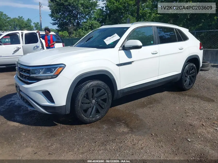 2023 Volkswagen Atlas Cross Sport 2.0T Se W/Technology VIN: 1V2KC2CA4PC203609 Lot: 45363098