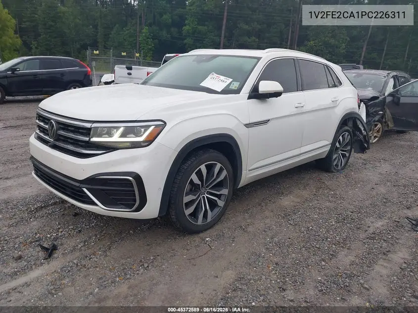 2023 Volkswagen Atlas Cross Sport 3.6L V6 Sel Premium R-Line VIN: 1V2FE2CA1PC226311 Lot: 45372589