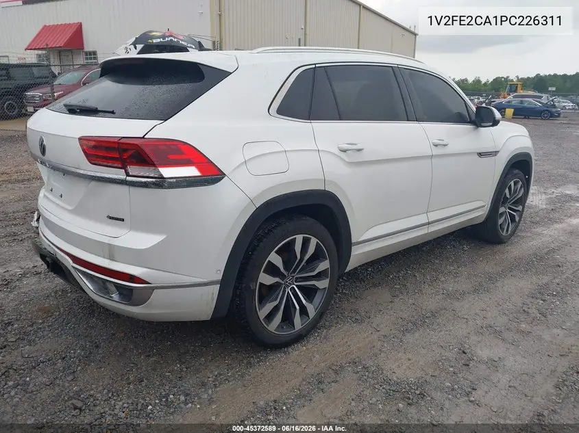 2023 Volkswagen Atlas Cross Sport 3.6L V6 Sel Premium R-Line VIN: 1V2FE2CA1PC226311 Lot: 45372589