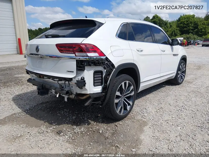 2023 Volkswagen Atlas Cross Sport 3.6L V6 Sel Premium R-Line VIN: 1V2FE2CA7PC207827 Lot: 45414598