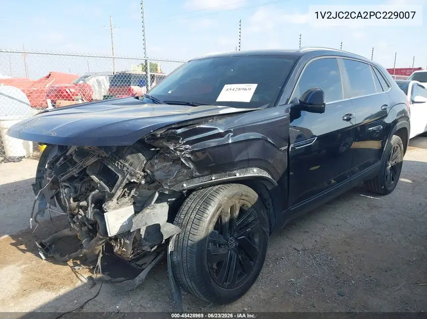 2023 Volkswagen Atlas Cross Sport 2.0T Se W/Technology VIN: 1V2JC2CA2PC229007 Lot: 45428969
