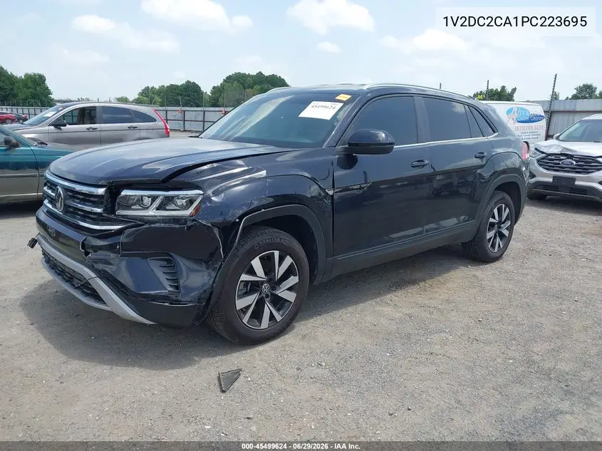 2023 Volkswagen Atlas Cross Sport 2.0T Se VIN: 1V2DC2CA1PC223695 Lot: 45499624