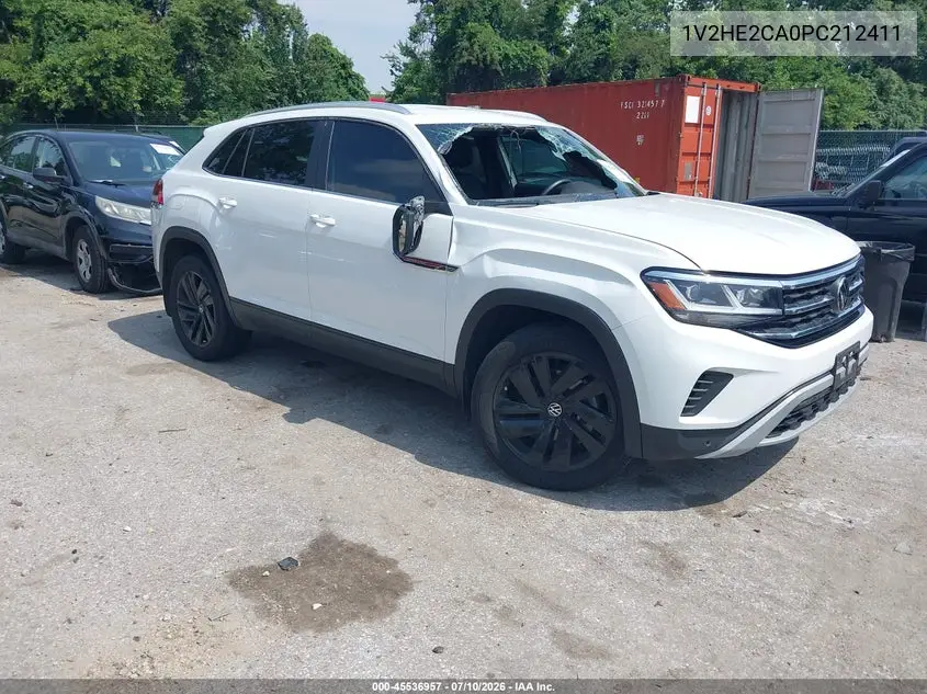 2023 Volkswagen Atlas Cross Sport 3.6L V6 Se W/Technology VIN: 1V2HE2CA0PC212411 Lot: 45536957