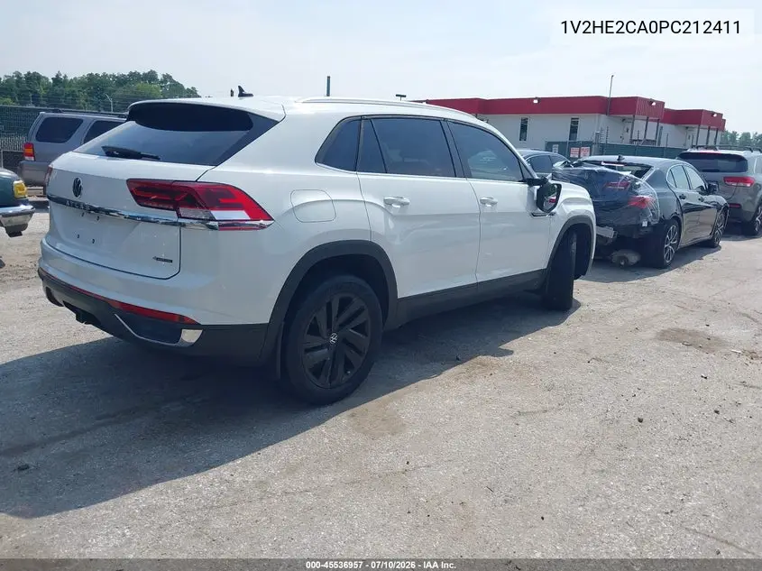 2023 Volkswagen Atlas Cross Sport 3.6L V6 Se W/Technology VIN: 1V2HE2CA0PC212411 Lot: 45536957