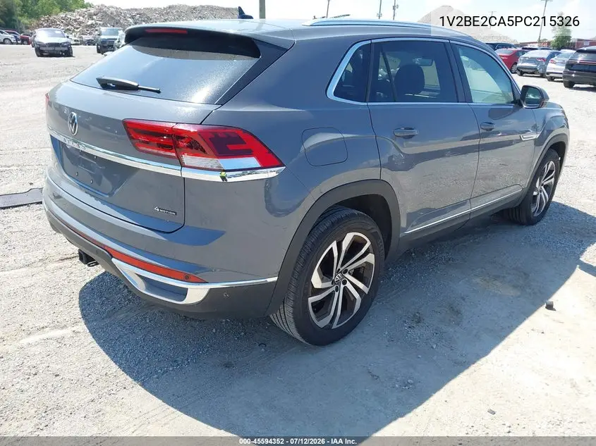 2023 Volkswagen Atlas Cross Sport 3.6L V6 Sel VIN: 1V2BE2CA5PC215326 Lot: 45594352