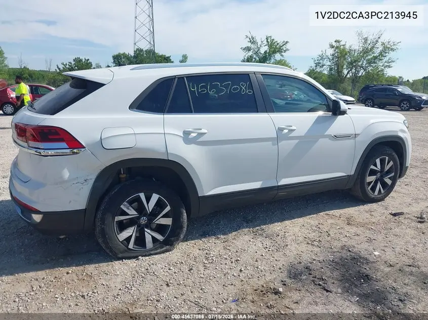 2023 Volkswagen Atlas Cross Sport 2.0T Se VIN: 1V2DC2CA3PC213945 Lot: 45637086