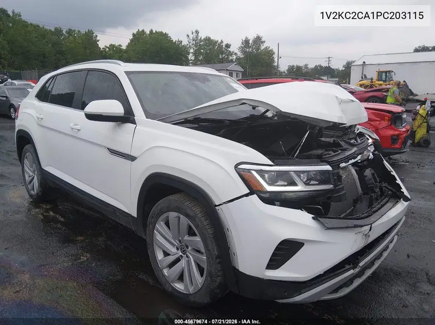 2023 Volkswagen Atlas Cross Sport 2.0T Se W/Technology VIN: 1V2KC2CA1PC203115 Lot: 45679674