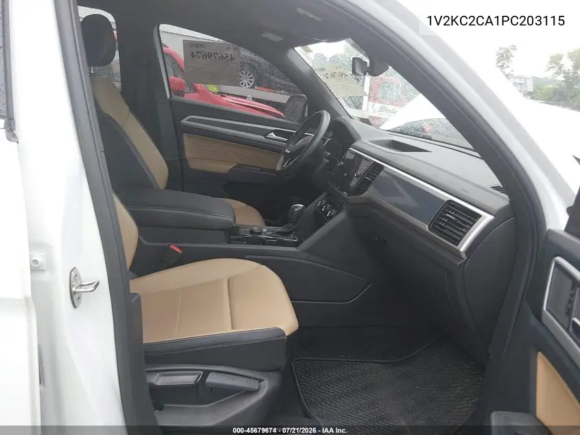 2023 Volkswagen Atlas Cross Sport 2.0T Se W/Technology VIN: 1V2KC2CA1PC203115 Lot: 45679674